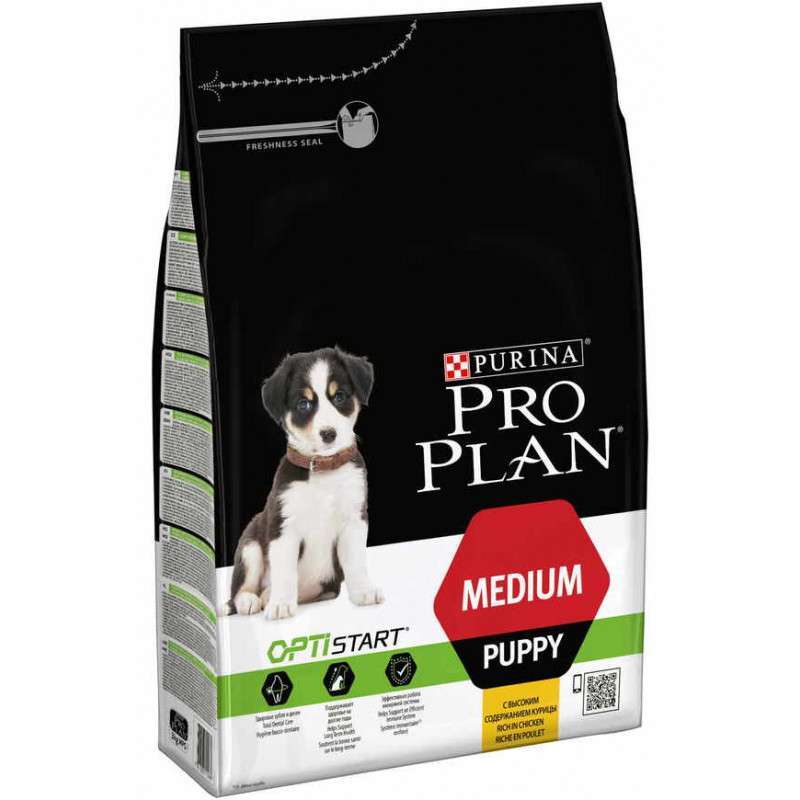 Purina Pro Plan (Пурина Про План) Puppy Medium Chiken - Cухой корм для щенков собак средних пород с курицей (3 кг) в E-ZOO
