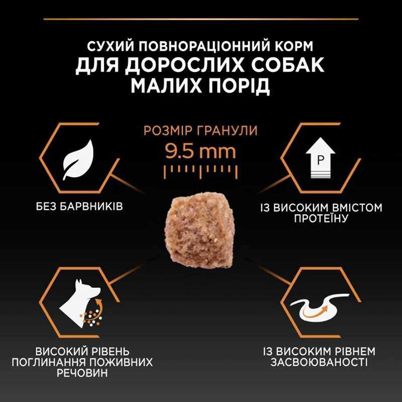 Purina Pro Plan (Пуріна Про План) Adult Small & Mini Chicken - Сухий корм для дорослих собак дрібних порід з куркою (700 г) в E-ZOO