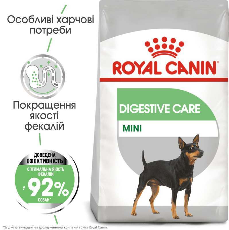 Royal Canin (Роял Канін) Mini Digestive care (Sensible) - Сухий корм для собак з чутливим травленням (3 кг) в E-ZOO