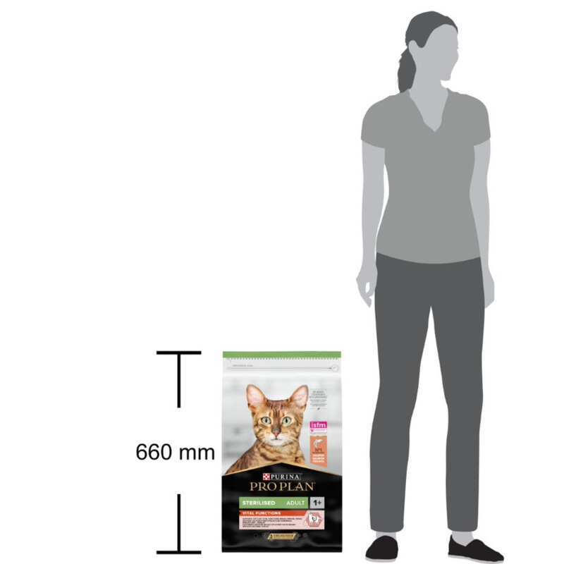 Purina Pro Plan (Пурина Про План) Sterilised Adult Vital Functions - Сухой корм с лососем для стерилизованных взрослых котов (10 кг) в E-ZOO