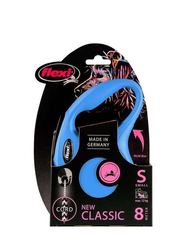Flexi (Флекси) New Classic S Long cord - Поводок-рулетка для собак мелких пород, длинный трос (8 м, до 12 кг) - Фото 6
