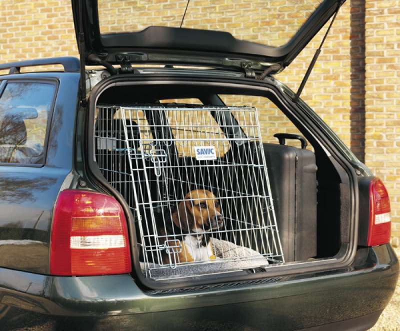 Savic (Савик) Dog Residence - Клетка для собак в авто (76х54х62 см) в E-ZOO