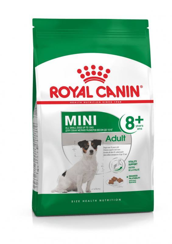 Royal Canin (Роял Канин) Mini Adult 8+ - Сухой корм для собак возрастом от 8 до 12 лет (800 г) в E-ZOO