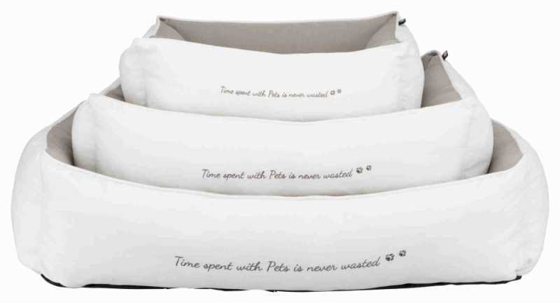 Trixie (Трикси) Pet's Home Bed - Вельветовый лежак с сердечком для собак и кошек (80х60 см) в E-ZOO