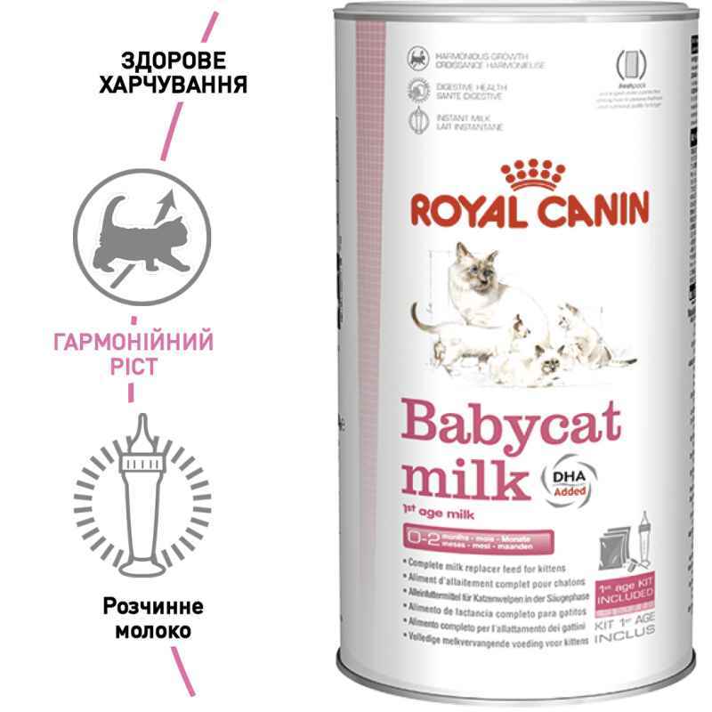 Royal Canin (Роял Канін) Babycat Milk - Замінник молока для кошенят (300 г) в E-ZOO
