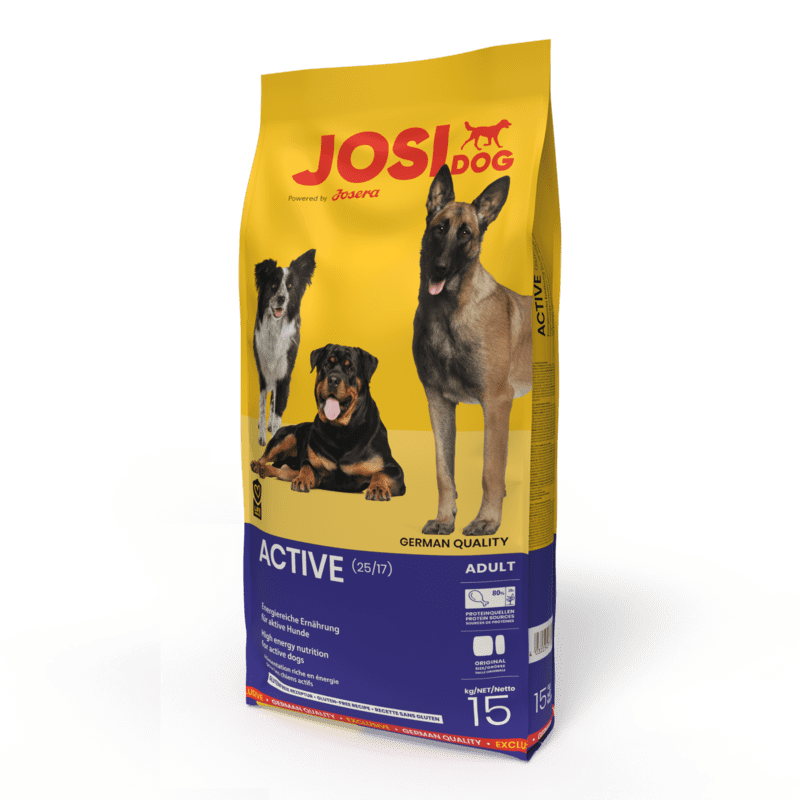 JosiDog (ЙозиДог) by Josera Adult Active (25/17) - Сухой корм для активных взрослых собак (15 кг) в E-ZOO