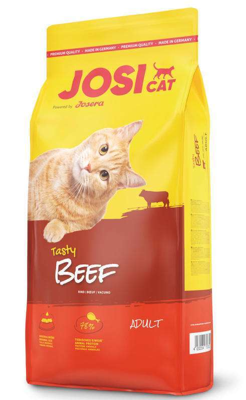 JosiCat (ЙозиКэт) by Josera Tasty Beef - Сухой корм с говядиной для котов (10 кг) в E-ZOO