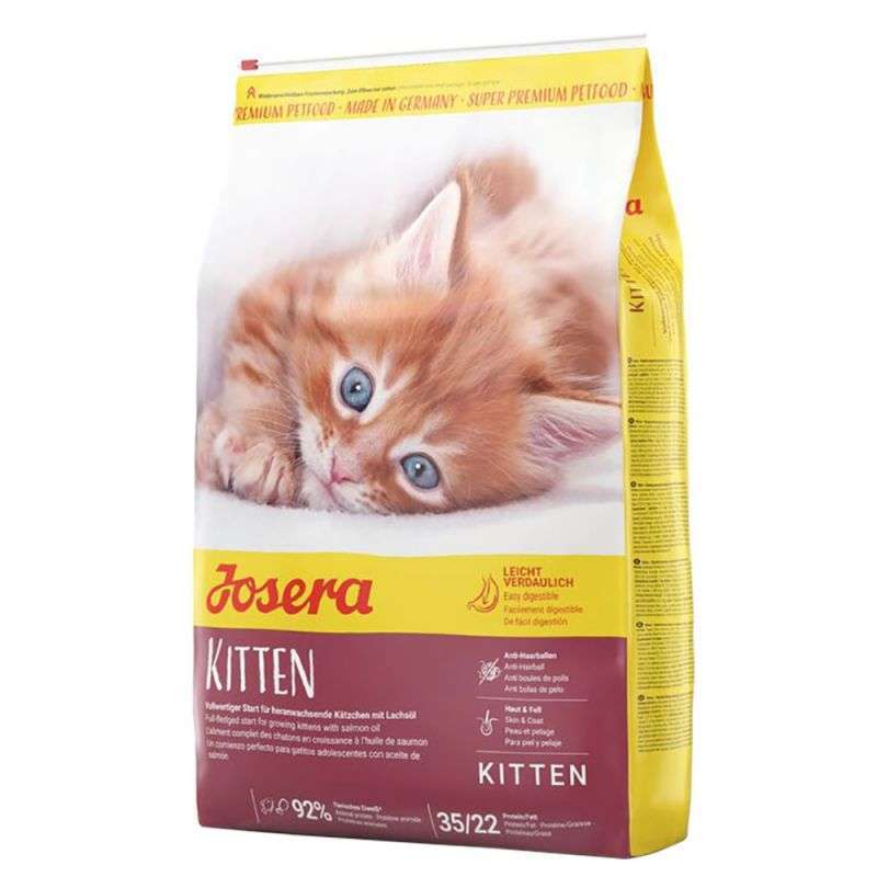 Josera (Йозера) Kitten - Сухой корм с маслом лосося для подрастающих котят, беременных и лактирующих кошек (2 кг) в E-ZOO