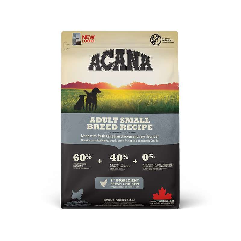 Acana (Акана) Adult Small Breed Recipe - Сухой корм с мясом цыплят для взрослых собак малых пород (340 г) в E-ZOO