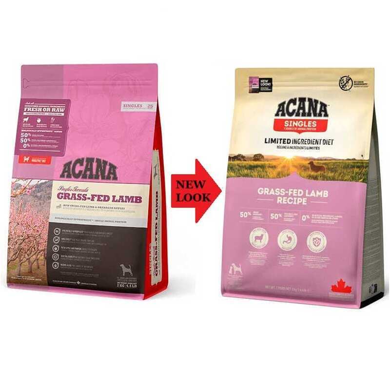 Acana Grass-Fed Lamb - Сухой корм с ягненком для собак всех пород на всех стадиях жизни с чувствительным пищеварением (2 кг) в E-ZOO