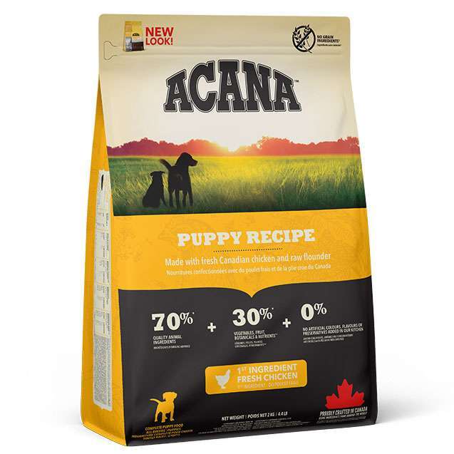 Acana (Акана) Puppy Recipe – Сухой корм с мясом цыпленка для щенков средних пород - Фото 7