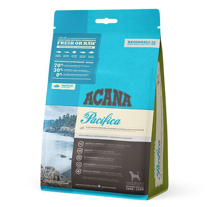 Acana (Акана) Pacifica Recipe Dog - Сухий корм з рибою для собак всіх порід і вікових груп (11,4 кг) в E-ZOO