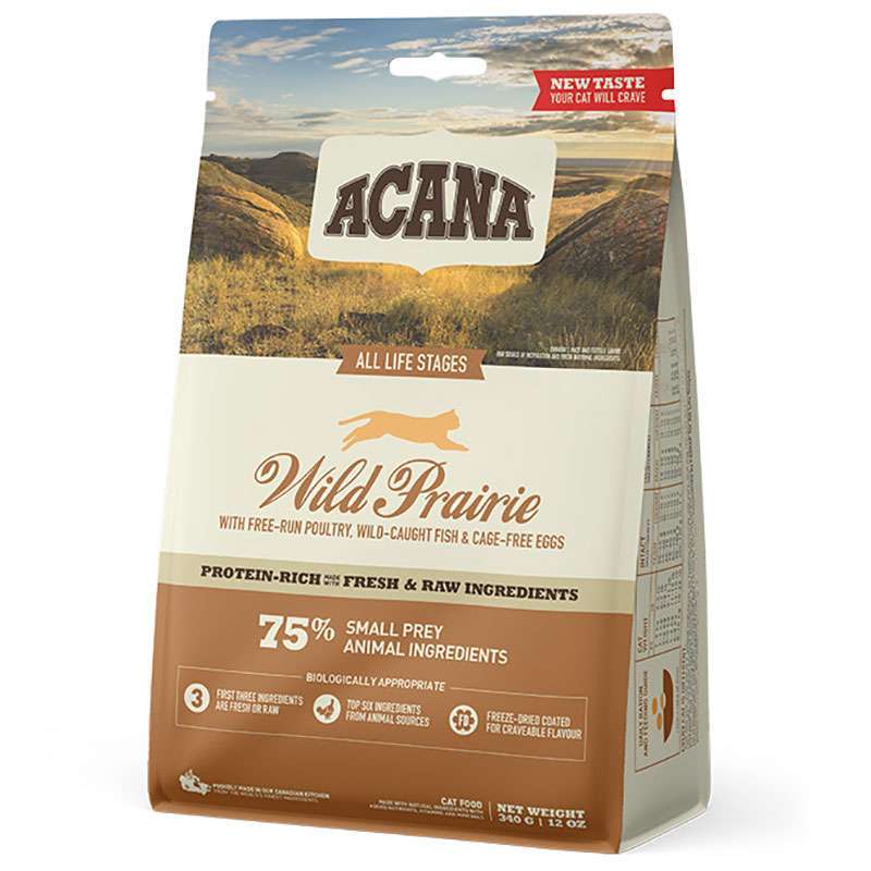 Acana (Акана) Wild Prairie Cat - Сухой корм с курицей и рыбой для котят и кошек (340 г) в E-ZOO