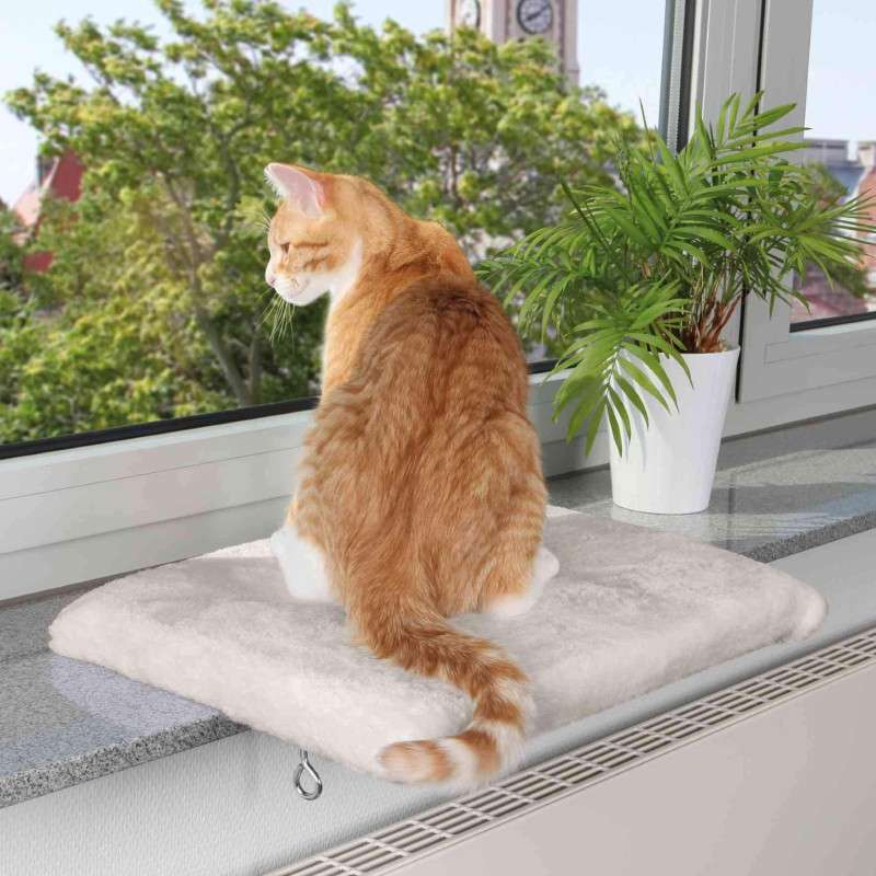 Trixie (Трикси) CosyPlace for Windowsills - Лежак на подоконник для котов и кошек (51х36 см) в E-ZOO