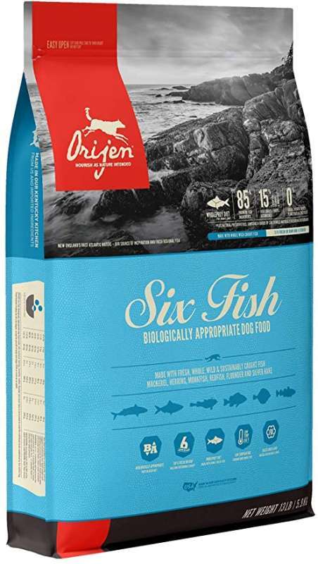 Orijen (Оріджен) Six Fish Dog - Сухий корм з м'яса 6-ти видів риби для собак всіх порід і всіх стадій життя (6 кг) в E-ZOO