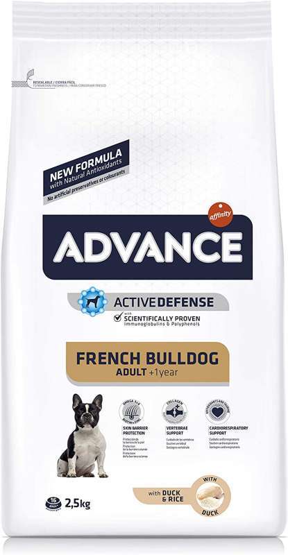 Advance (Едванс) French Bulldog Adult - Сухий корм з м'ясом качки для дорослих собак породи французький бульдог (7,5 кг) в E-ZOO