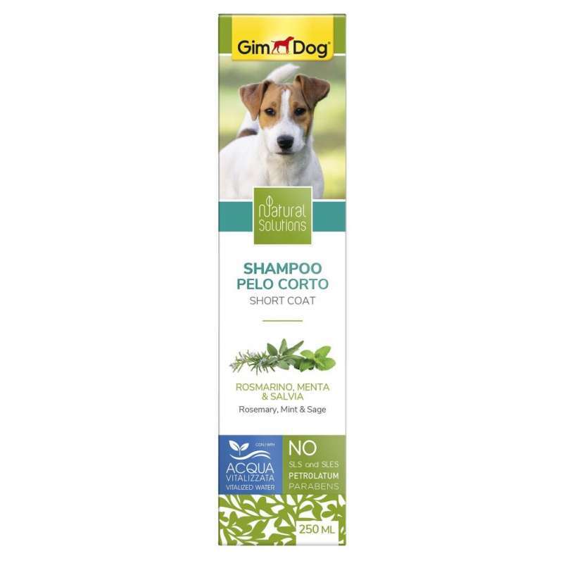 GimDog (ДжимДог) Natural Solution Shampoo Short Coat - Шампунь для собак з короткою шерстю (250 мл) в E-ZOO