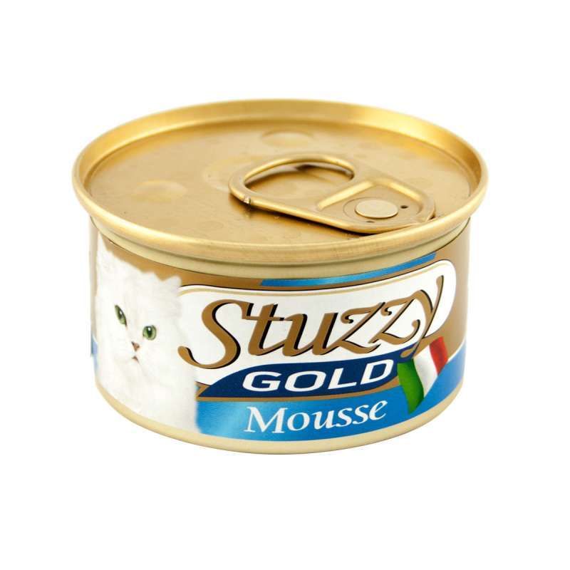 Stuzzy (Штузи) Gold Cat Sole - Консервы для котов с камбалой, мусс (85 г) в E-ZOO