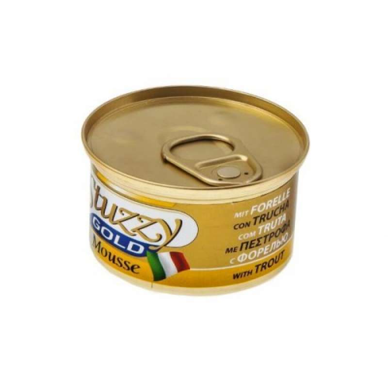 Stuzzy (Штузі) Gold Cat Trout - Консервований корм з фореллю для котів (мус) в E-ZOO