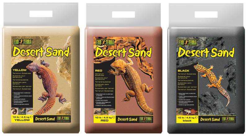 Exo Terra (Экзо Терра) Desert Sand - Наполнитель Песок пустыни для террариума (4,5 кг) в E-ZOO
