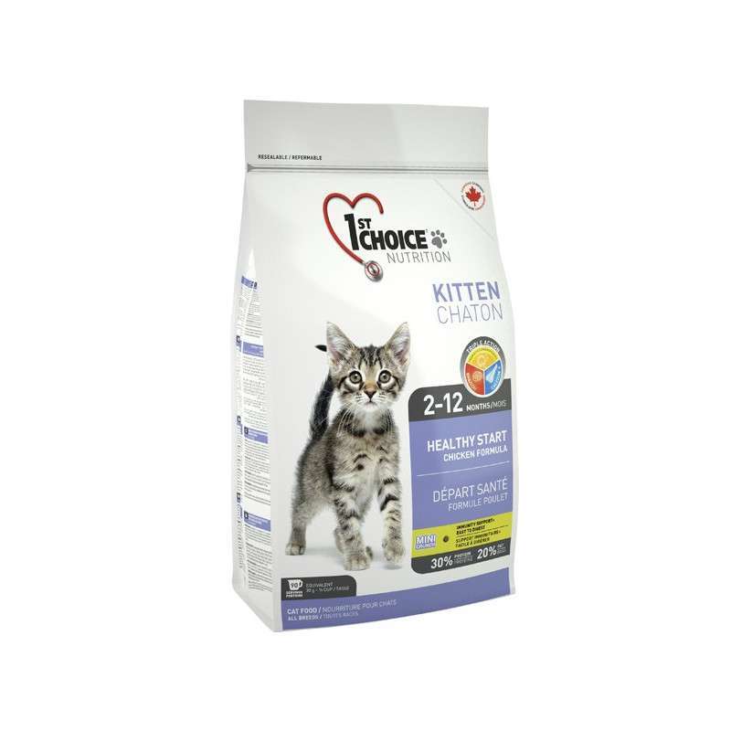 1st Choice (Фест Чойс) Kitten - Сухий корм з куркою для кошенят (5,44 кг) в E-ZOO