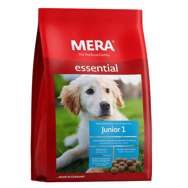 Mera (Мера) Dog Essential Junior 1 - Сухий корм з куркою для цуценят та юніорів усіх порід (1 кг) в E-ZOO