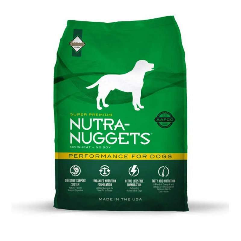 Nutra Nuggets (Нутра Нагетс) Performance - Сухой корм для атлетически развитых и спортивных собак (15 кг) в E-ZOO
