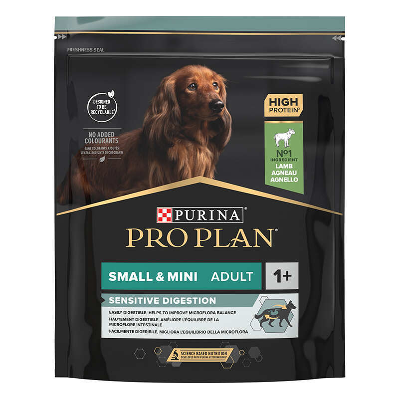 Purina Pro Plan (Пурина Про План) Small&Mini Sensitive Digestion - Сухой корм с ягненком для собак мелких пород с чувствительным пищеварением (3 кг) в E-ZOO