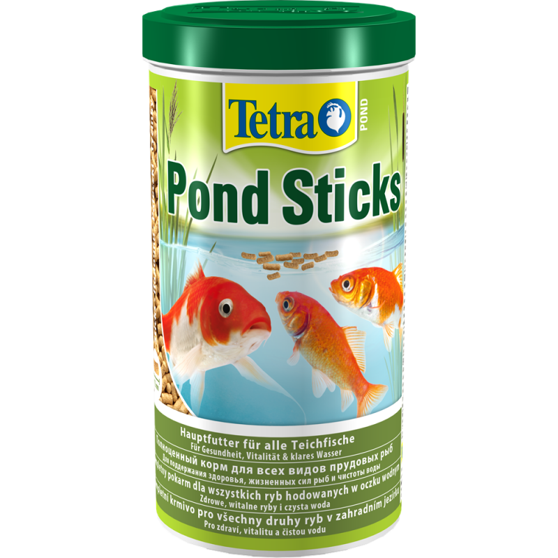 Tetra (Тетра) Pond Sticks - Сухой корм в палочках для всех прудовых рыб (1 л) в E-ZOO