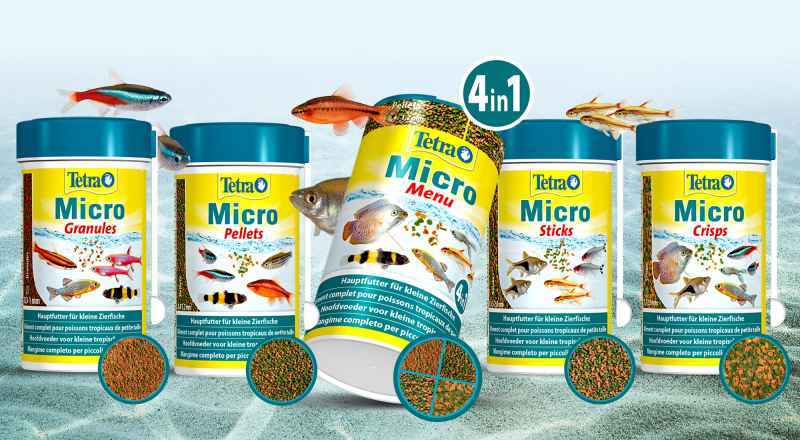 Tetra (Тетра) Micro Granules - Мікро гранули для дрібних декоративних риб (100 мл) в E-ZOO