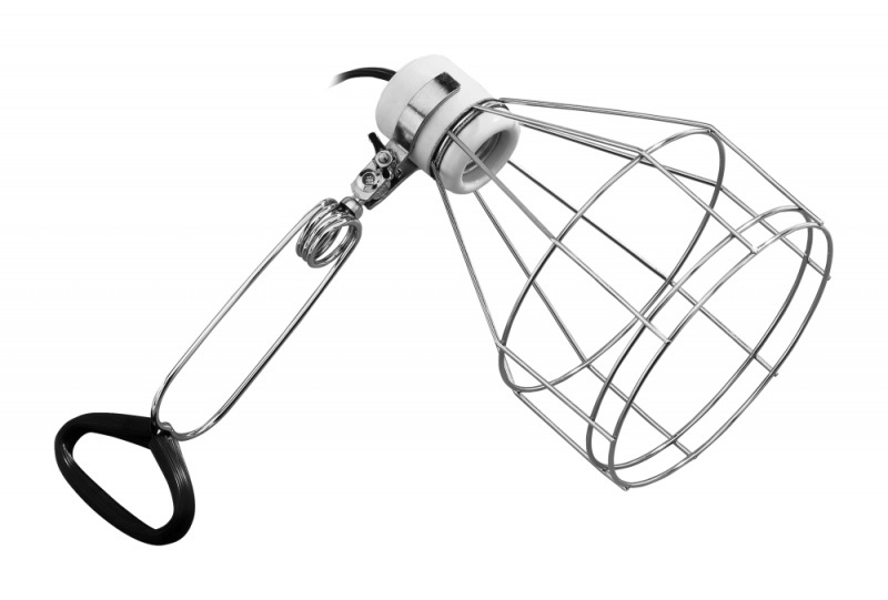 Exo Terra (Экзо Терра) Wire Light - Керамический патрон для лампы с проволочным плафоном в террариум (до 150W) в E-ZOO