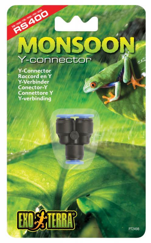Exo Terra (Экзо Терра) Monsoon Multi Y-connector - Соединитель Y-образный для генератора тумана (Y-connector) в E-ZOO