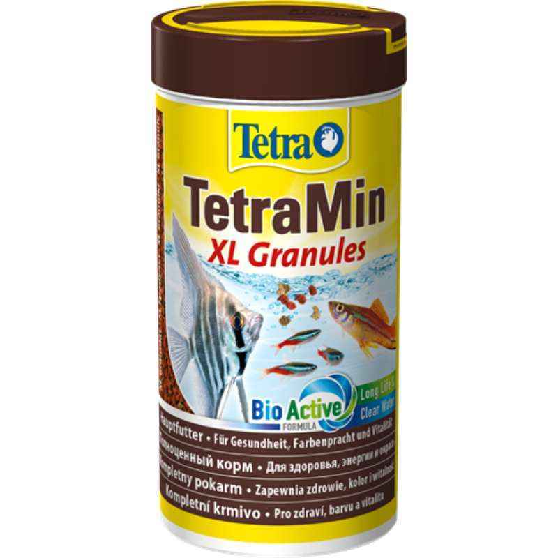 Tetra (Тетра) TetraMin XL Granules - Корм в гранулах для ежедневного питания крупных декоративных рыб (10 л) в E-ZOO