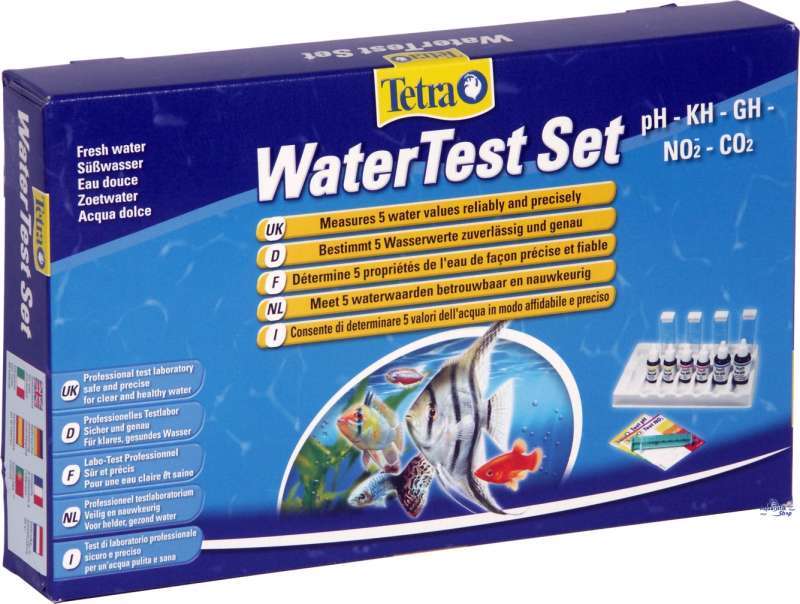 Tetra (Тетра) Water Test Set - Міні лабораторія для визначення параметрів води в прісноводних акваріумах (Комплект) в E-ZOO