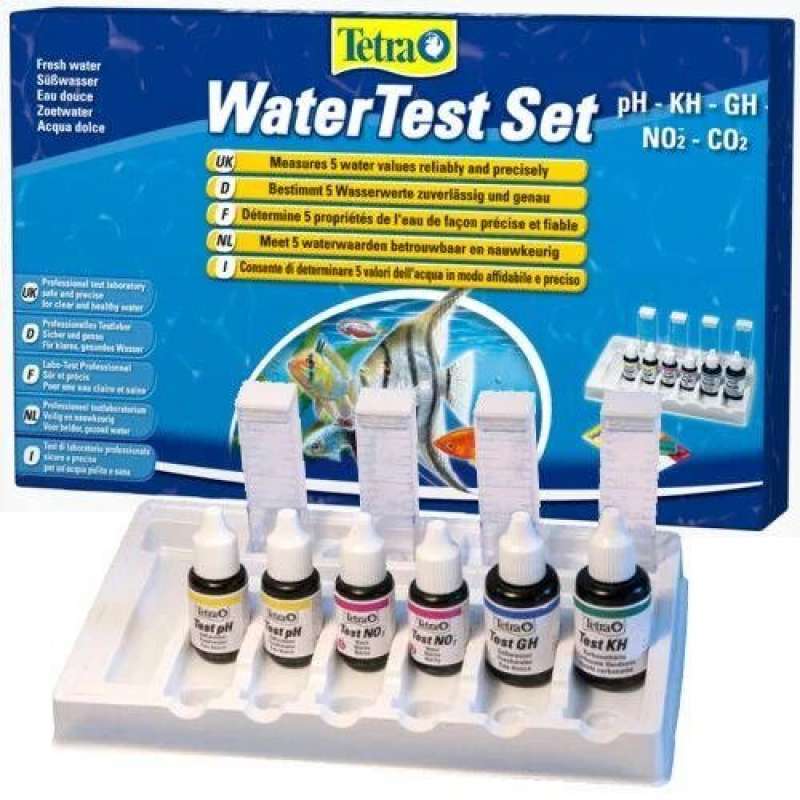 Tetra (Тетра) Water Test Set - Міні лабораторія для визначення параметрів води в прісноводних акваріумах (Комплект) в E-ZOO