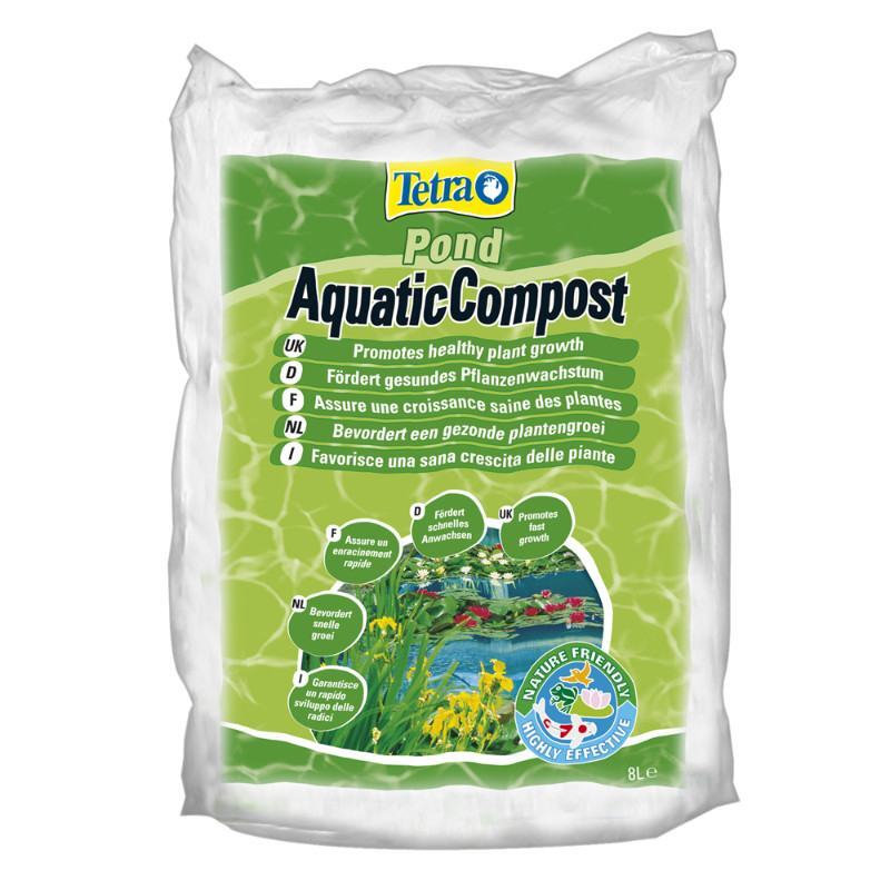 Tetra (Тетра) Pond Aquatic Compost - Добриво для ставкових рослин (8 л) в E-ZOO