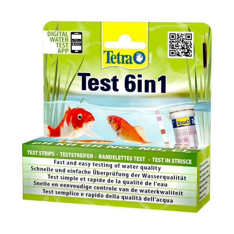 Tetra (Тетра) Pond Test Set 6 in 1 - Тест для прудовой воды (Комплект) в E-ZOO