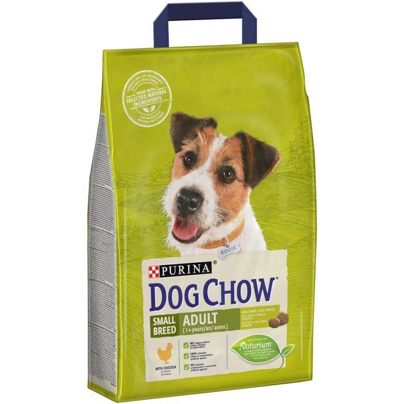 Dog Chow (Дог Чау) Adult Small Breed - Сухий корм з куркою для дорослих собак малих порід (7,5 кг) в E-ZOO