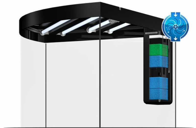 JUWEL (Ювель) TRIGON LED (350 л) - Акваріум кутовий, панорамний з комплектом устаткування (350 л) в E-ZOO