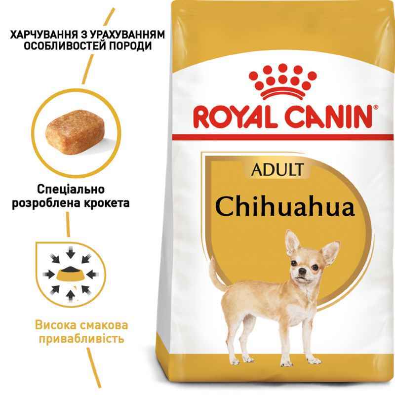 Royal Canin (Роял Канин) Chihuahua Adult - Сухой корм для собак породы Чихуахуа (500 г) в E-ZOO