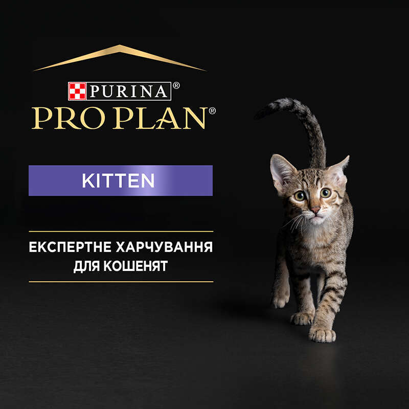 Purina Pro Plan (Пуріна Про План) Junior Kitten Chiken - Вологий корм з куркою для кошенят (мус) (85 г) в E-ZOO