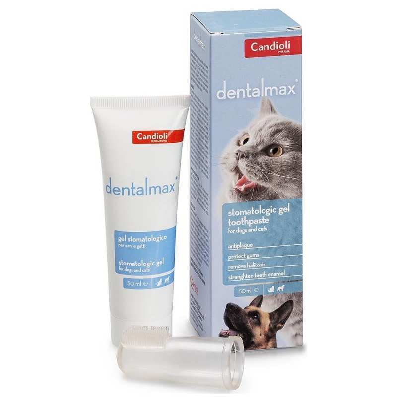 DentalMax (ДенталМакс) by Candioli - Стоматологічний гель для ротової порожнини для собак та котів (50 мл) в E-ZOO
