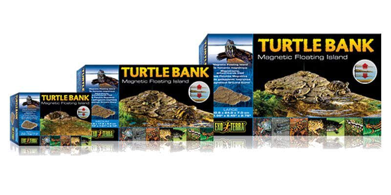Exo Terra (Экзо Терра) Turtle Bank - Декорация для террариума Плавающий остров для черепах (16,6х12,4х3,3 см) в E-ZOO