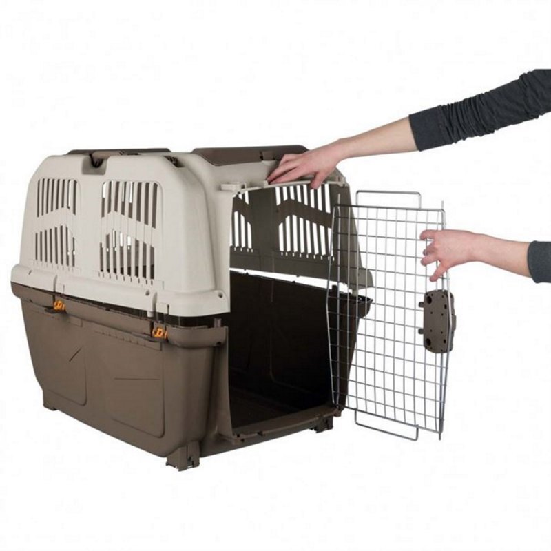 Trixie (Трикси) Skudo 4 - Переноска для собак весом до 30 кг, соответствующая стандартам IATA (68х51х48 см) в E-ZOO
