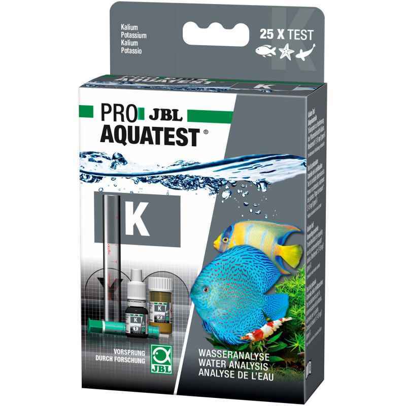 JBL (ДжиБиЭль) ProAquaTest K Potassium - Экспресс-тест для определения содержания калия в пресноводных аквариумах (Комплект) в E-ZOO