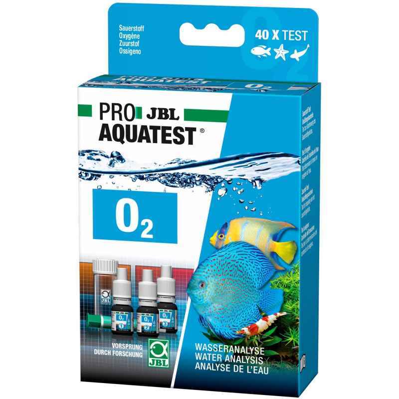JBL (ДжиБиЭль) ProAquaTest O2 Oxygen - Экспресс-тест для определения содержания кислорода в пресноводных/морских аквариумах и прудах (Комплект) в E-ZOO