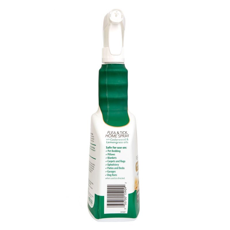 Hartz (Хартц) Nature's Shield Flea &Tick Home Spray - Спрей от блох, клещей и комаров для предметов домашнего обихода на основе масел кедра и лемонграсса (946 мл) в E-ZOO