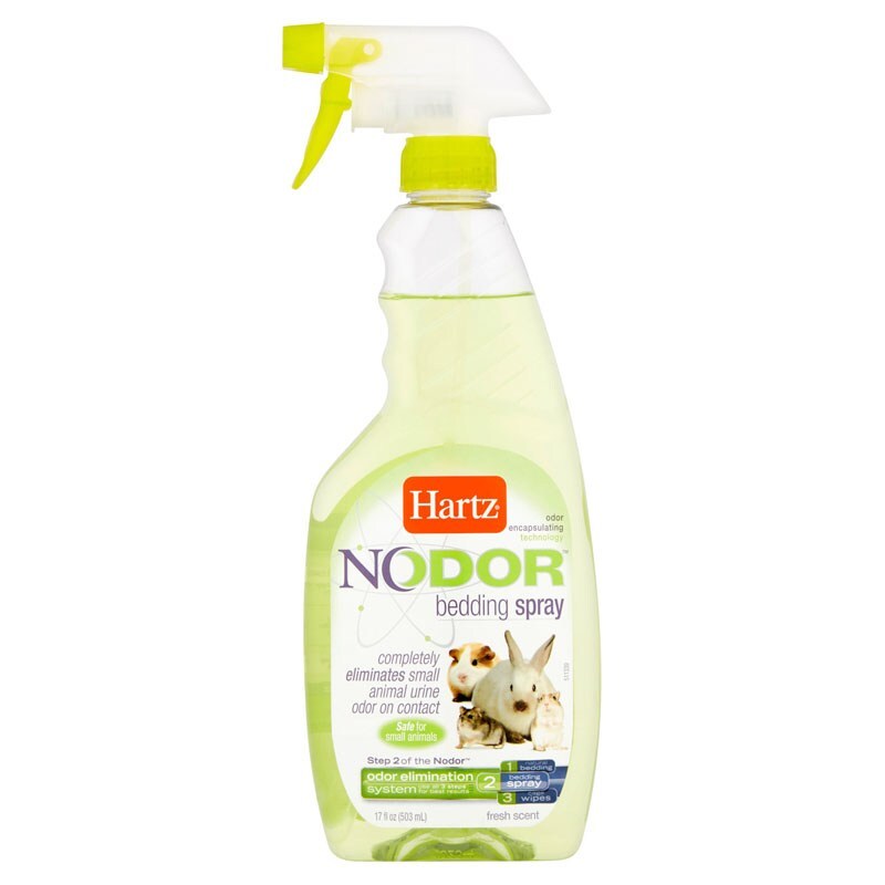 Hartz (Хартц) Nodor bedding spray - Спрей для уничтожения запахов в клетках для грызунов (503 мл) в E-ZOO
