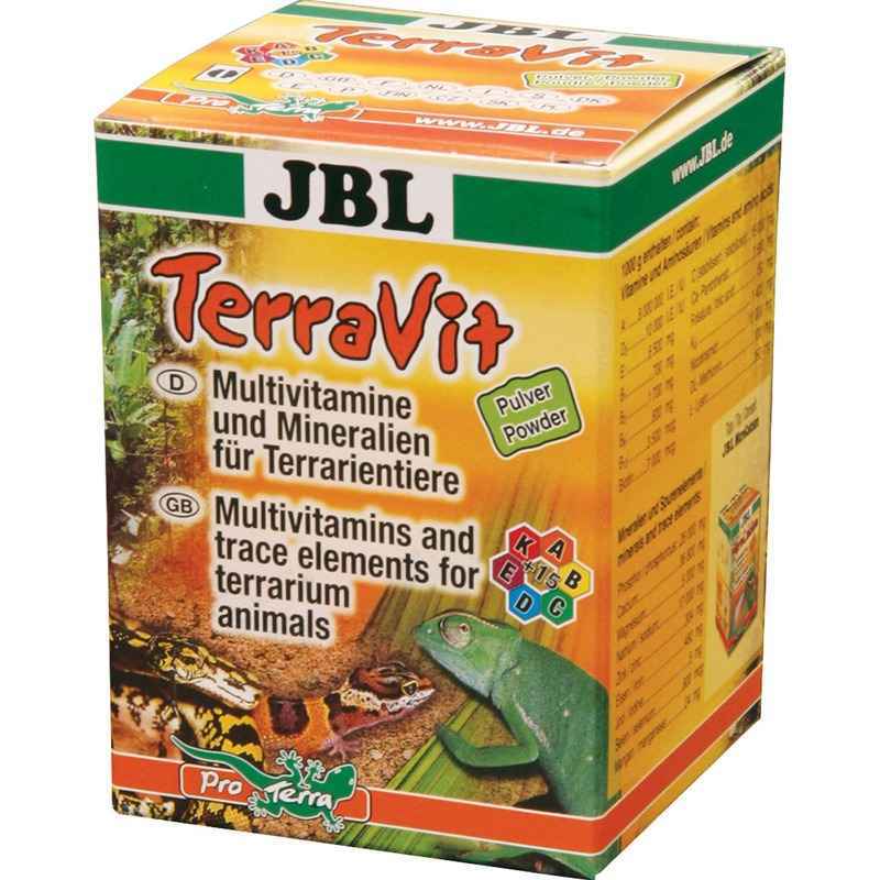 JBL (ДжіБіЕль) TerraVit - Вітаміни та мікроелементи в порошку для терраріумних тварин (100 г) в E-ZOO