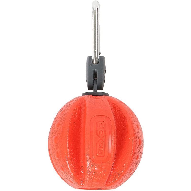 Dexas (Дексас) Off-Leash - Іграшка м'яч з карабіном для собак (⌀ 7 см) в E-ZOO